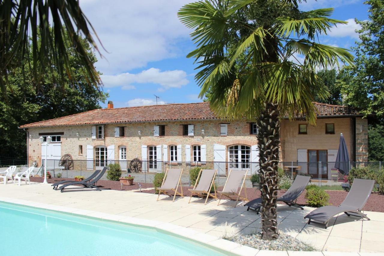 Le Mas De Briquepierre Bed and Breakfast Caraman Exterior foto