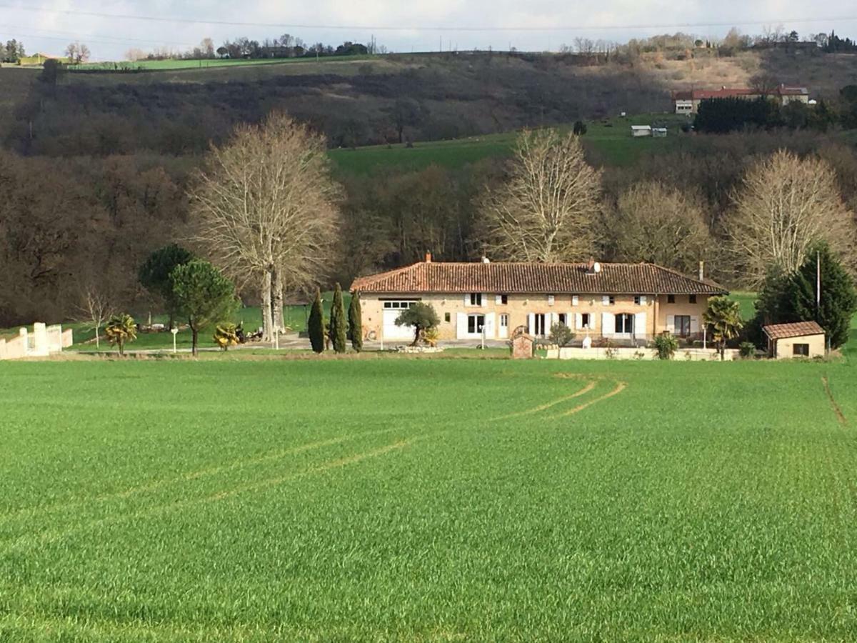 Le Mas De Briquepierre Bed and Breakfast Caraman Exterior foto