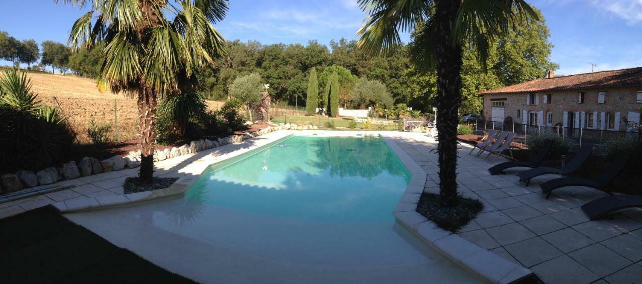 Le Mas De Briquepierre Bed and Breakfast Caraman Exterior foto